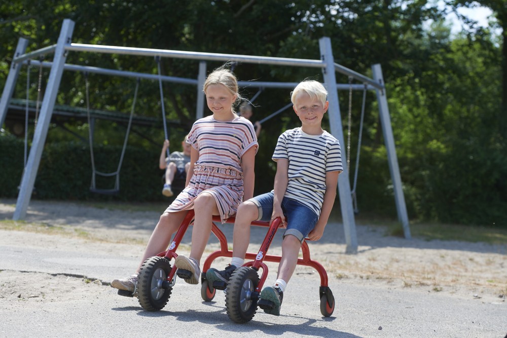 Twin Bike in Aktion